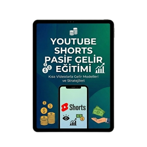 YouTube Shorts Pasif Gelir Eğitimi (E-Kitap)